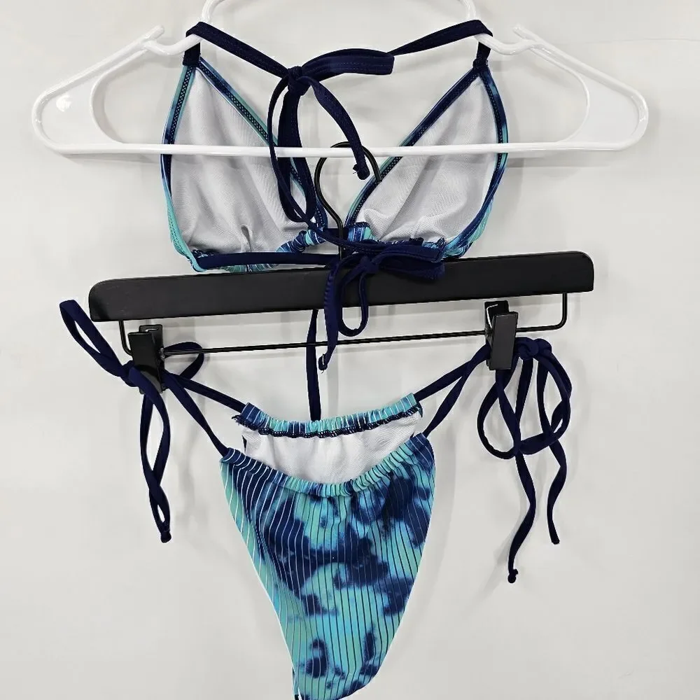 Swim Swim Suit Bikini Small Bluetie Dye Vacationsummer Poshmark swim-swim-suit-bikini-small-bluetie-dye-vacationsummer-poshmark